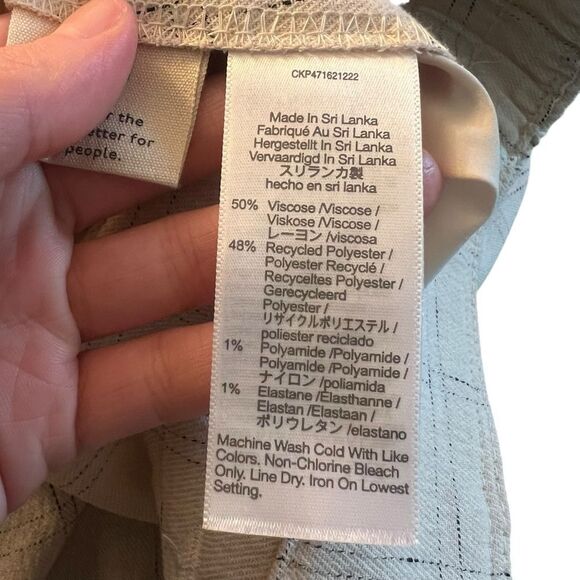 NWT! Madewell patterned dress pants. Size 28W‎ - Picture 4 of 8